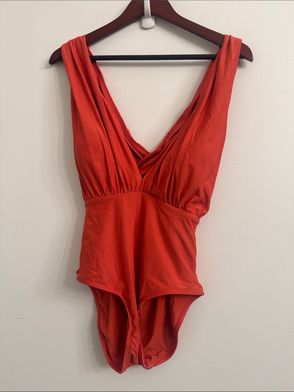 ALLIHOP burt orange one piece swimsuit - Picture 2 of 4